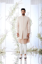 Load image into Gallery viewer, Salmon Short Sherwani Set
