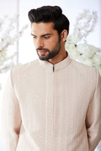 Load image into Gallery viewer, Salmon Short Sherwani Set
