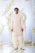 Load image into Gallery viewer, Quartz Pink Pearl Short Sherwani Set
