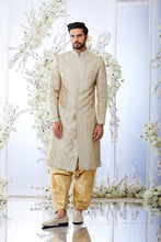 Load image into Gallery viewer, Two Tone Grey Sherwani Set
