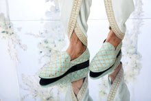 Load image into Gallery viewer, Sage Green Gota Patti Bundi Set
