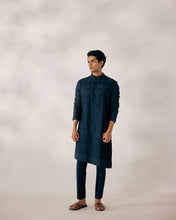 Load image into Gallery viewer, Midnight Blue kurta set
