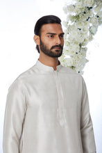 Load image into Gallery viewer, Ash Grey Kurta Set
