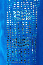 Load image into Gallery viewer, Royal Blue Mirror Work Kurta Set
