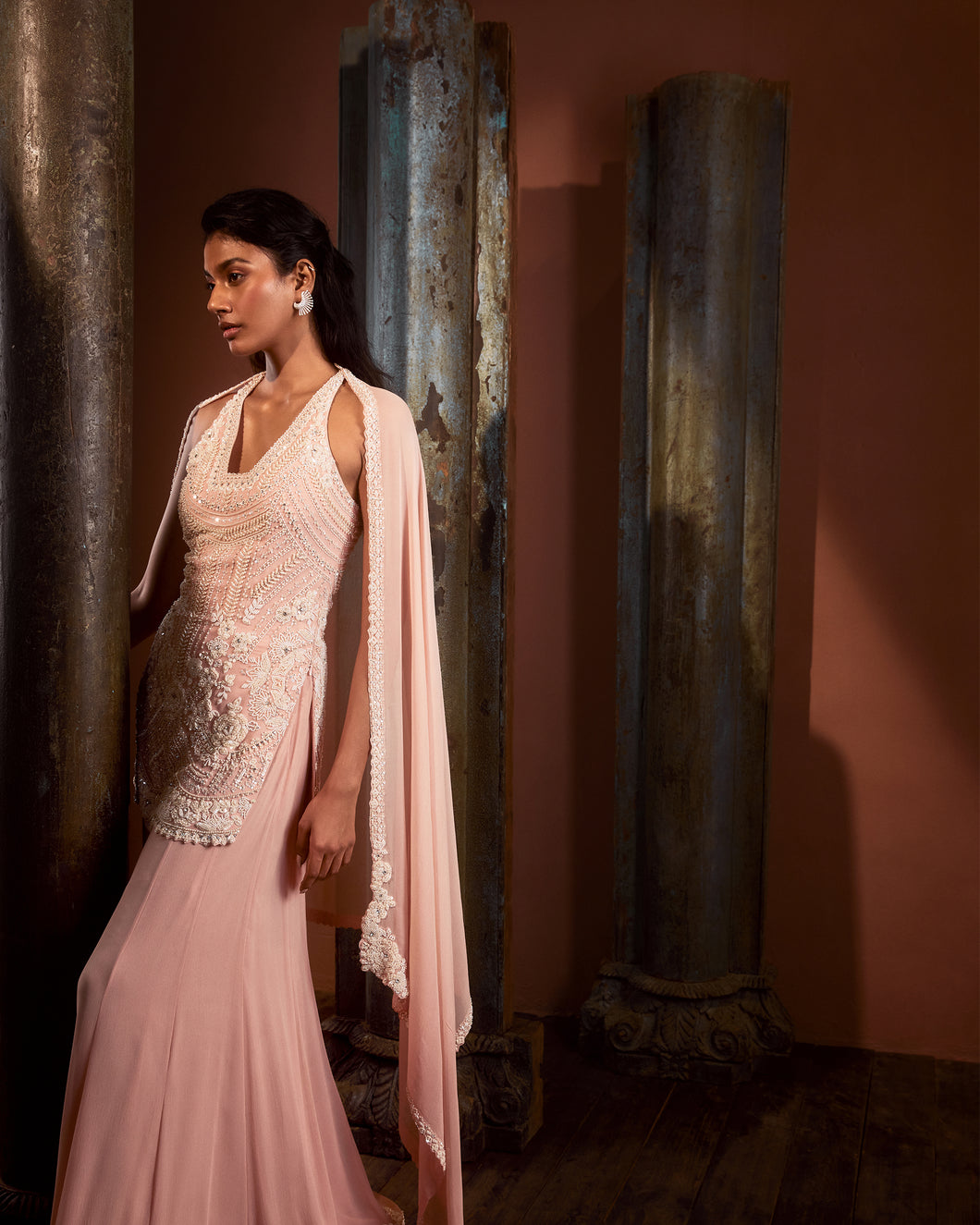 Pearl Sharara Set