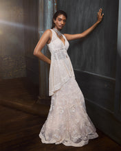 Load image into Gallery viewer, Powder Pink High Low Sharara Set
