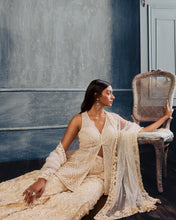 Load image into Gallery viewer, Ivory Floral Sharara Set
