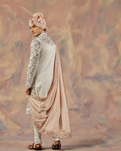 Load image into Gallery viewer, Silver Lining Sherwani Set
