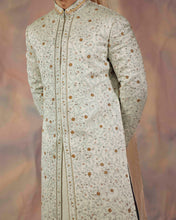 Load image into Gallery viewer, The Blue Momentum Sherwani Set
