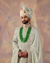 Load image into Gallery viewer, The Blue Momentum Sherwani Set
