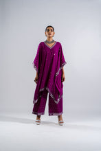 Load image into Gallery viewer, POP WINE  KAFTAN SET.
