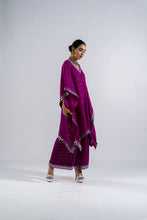Load image into Gallery viewer, POP WINE  KAFTAN SET.
