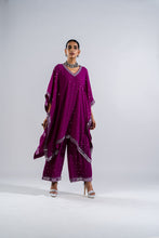 Load image into Gallery viewer, POP WINE  KAFTAN SET.
