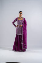 Load image into Gallery viewer, POP WINE SHARARA SET
