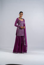 Load image into Gallery viewer, POP WINE SHARARA SET
