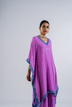 Load image into Gallery viewer, MAUVE  KAFTAN SET.

